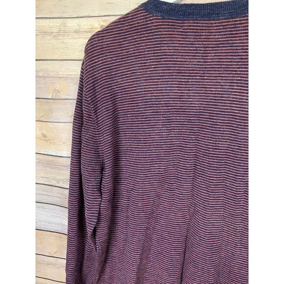 J Crew Mens XL Striped Sweater 100% Cotton - Picture 7 of 10